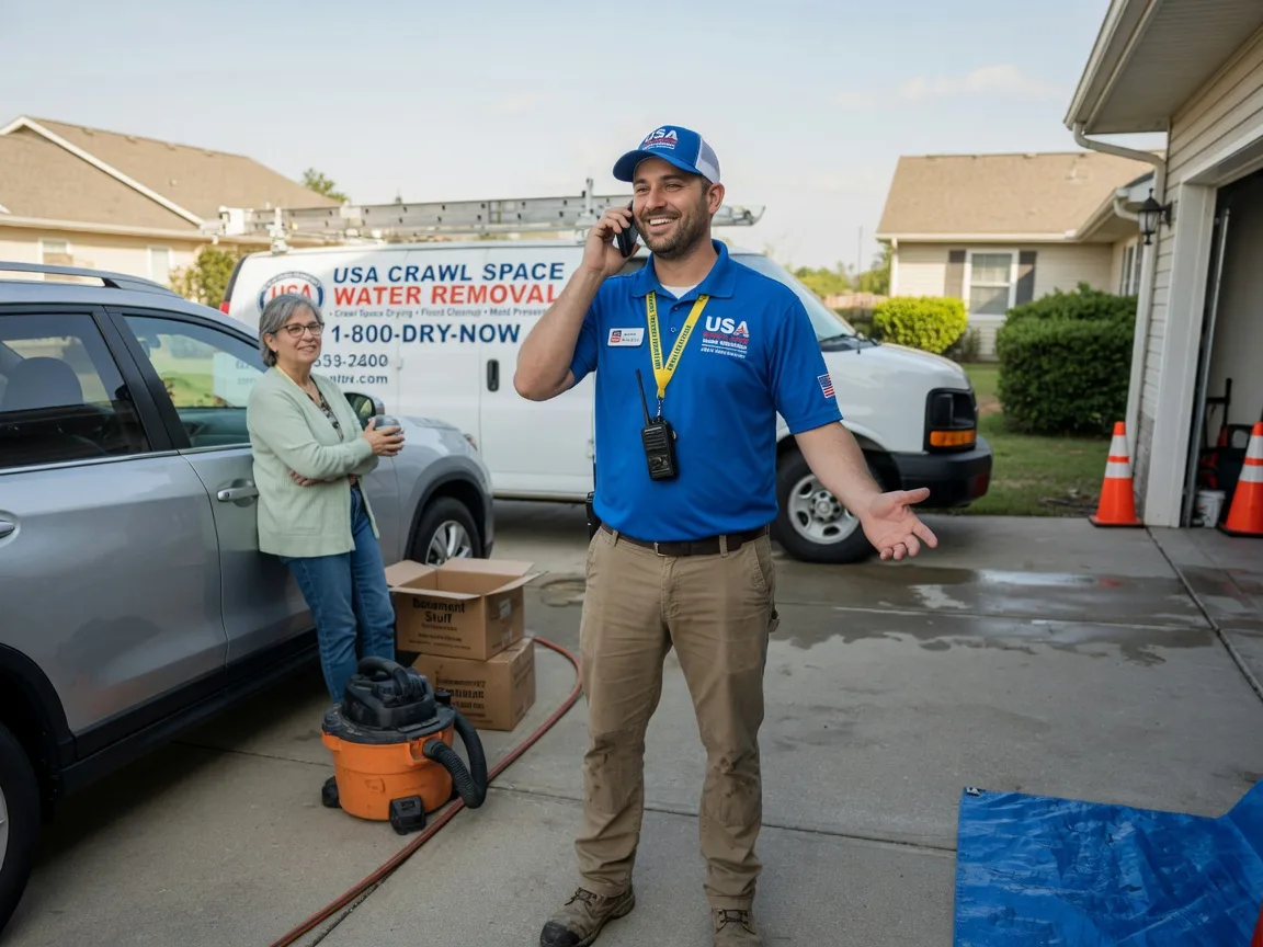 Crawl Space Water Removal Estelline, TX FAQs